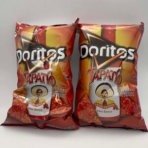 Doritos Tapatio Salsa Picante Hot Sauce Tortilla Chips 2 Pack 9.25oz Limited Ed